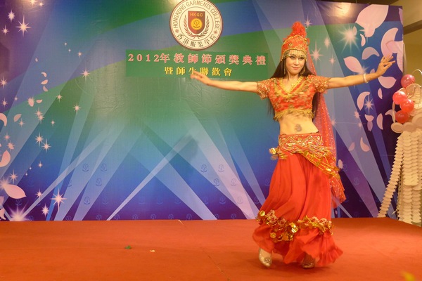 香港服装学院学员表演节目